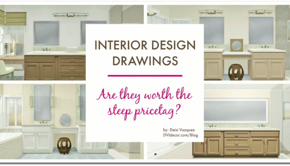 Interior Design drawings, are they worth the money?