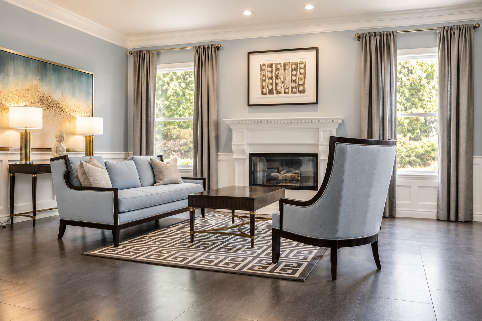 After: Yorba Linda | Living Room