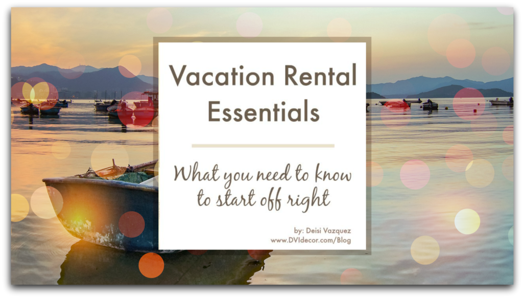 Vacation Rental Essentials List